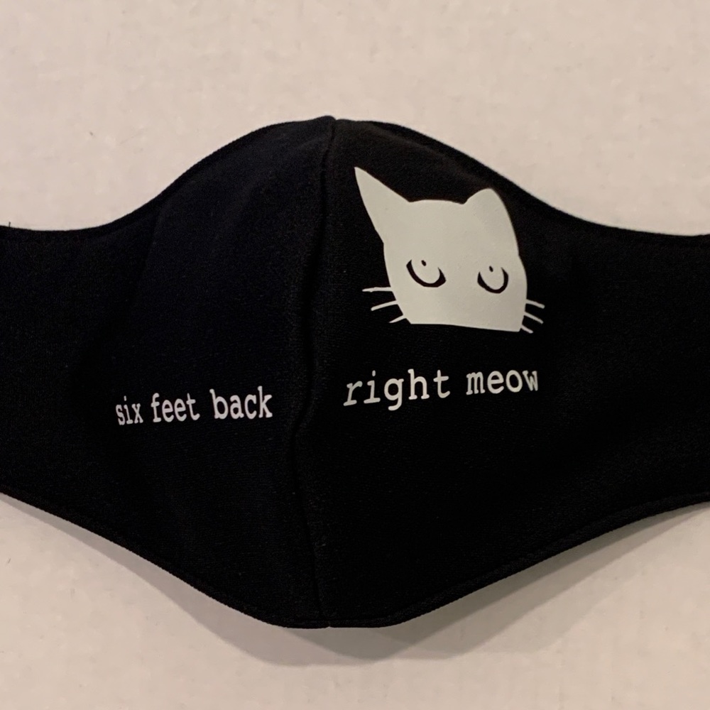 Funny Cat Design Face Mask